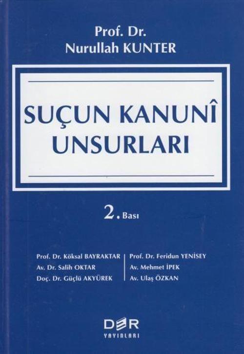 Suçun Kanuni Unsurları