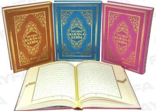 Tecvidli Kur'an-ı Kerim Renk Şeçenekleri ile Ayfa134TR
