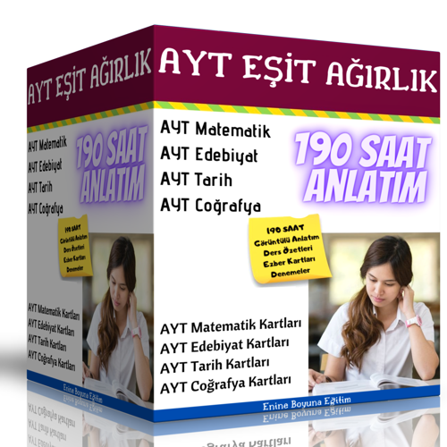 %100 Ayt Eşit Ağırlık Kazandıran Eğitim Seti - Enine Boyuna Eğitim