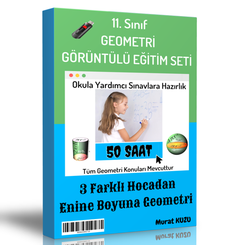 11. Sınıf Geometri Görüntülü Eğitim Seti (50 Saatlik Özel Anlatım) - Enine Boyuna Eğitim