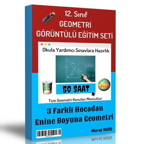12. Sınıf Geometri Görüntülü Eğitim Seti (50 Saatlik Özel Anlatım) - Enine Boyuna Eğitim