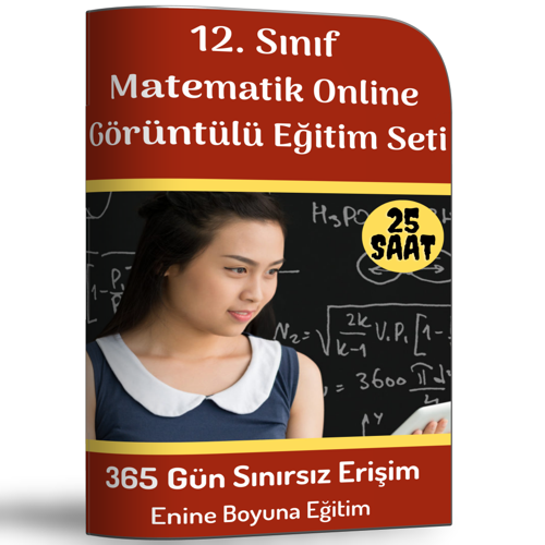 12. Sınıf Matematik Online Görüntülü Eğitim Seti - Enine Boyuna Eğitim