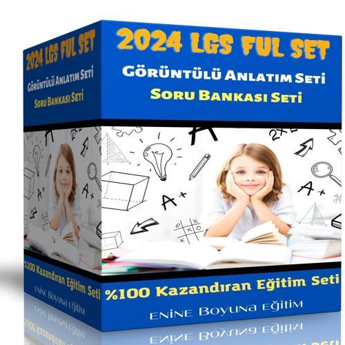 2024 Lgs Fulleten Eğitim Seti (42Saat Anlatım + Poster Ve Sarmal Deneme) - Enine Boyuna Eğitim