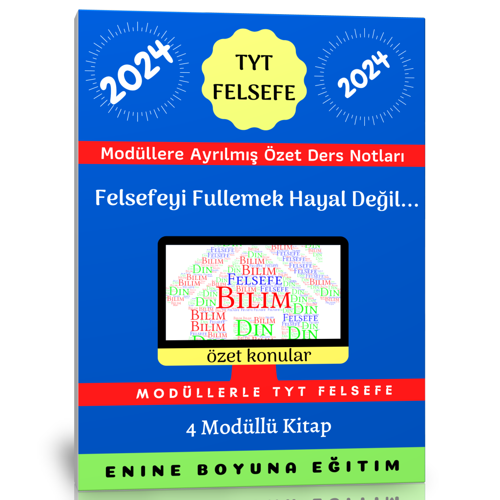 2024 Tyt Felsefe Ders Notları - Enine Boyuna Eğitim
