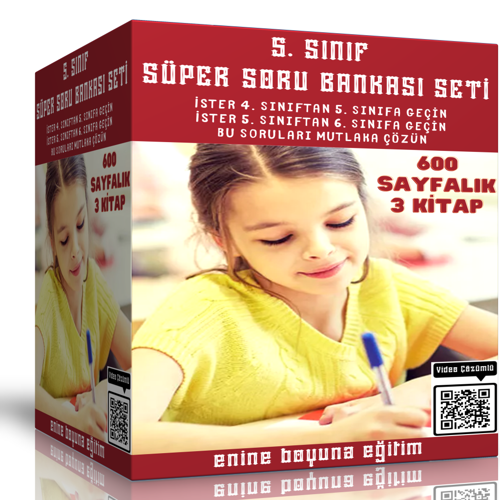5. Sınıf Süper Soru Bankası Seti (Tüm Dersler) - Enine Boyuna Eğitim