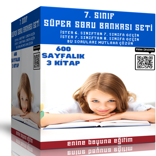 7. Sınıf Süper Soru Bankası Seti (Tüm Dersler) - Enine Boyuna Eğitim