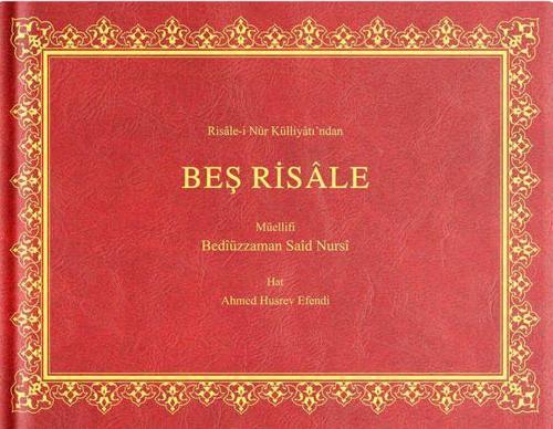 Orta Boy Beş Risale Mecmuası (Mukayeseli - Yatay)