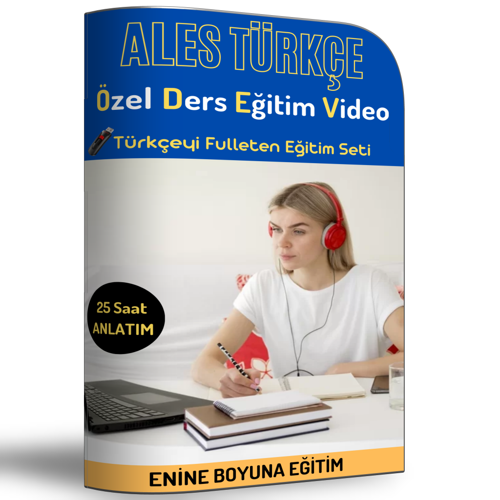Ales Türkçe Özel Ders Eğitim Video Seti - Enine Boyuna Eğitim