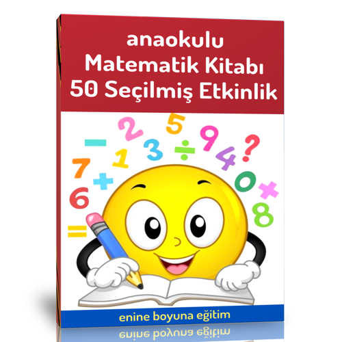 Anaokulu Matematik Etkinlik Kitabı (Spiralli Kitap) - Enine Boyuna Eğitim