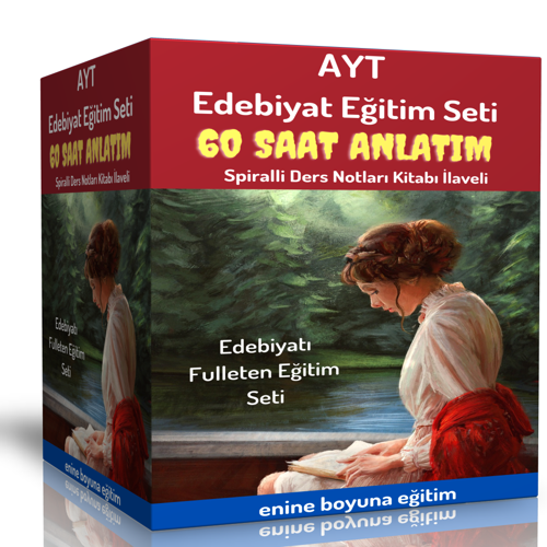 Ayt Edebiyat Görüntülü Eğitim Seti (60 Saat Anlatım) - Enine Boyuna Eğitim