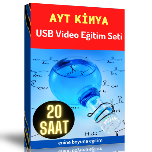 Ayt Kimya Görüntülü Eğitim Seti (20 Saat Özel Anlatım) - Enine Boyuna Eğitim