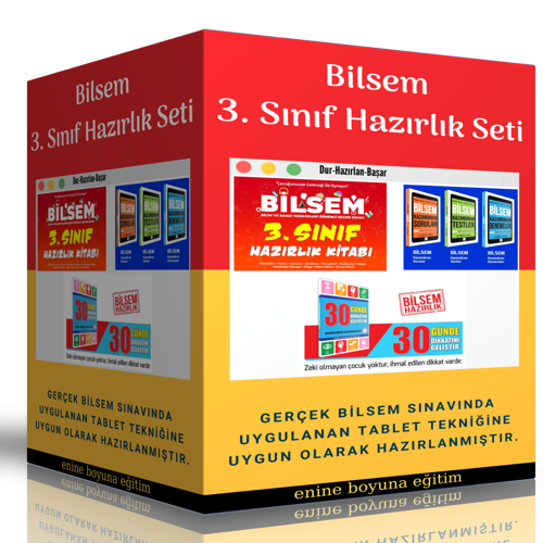 Bilsem 3. Sınıf Hazırlık Seti - Enine Boyuna Eğitim