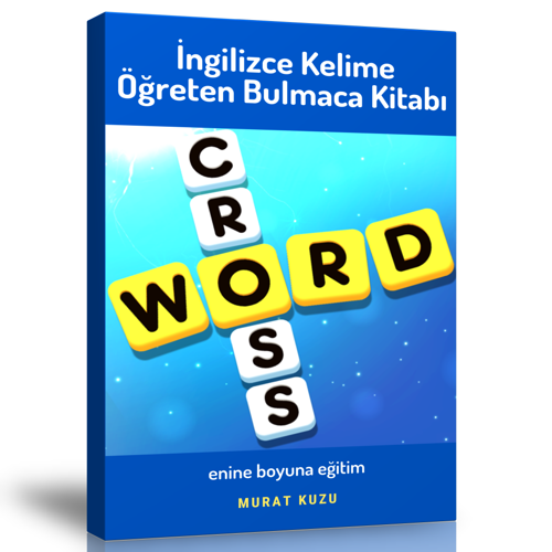 Enine Boyuna İngilizce Kelime Öğreten Bulmaca Kitabı - Enine Boyuna Eğitim