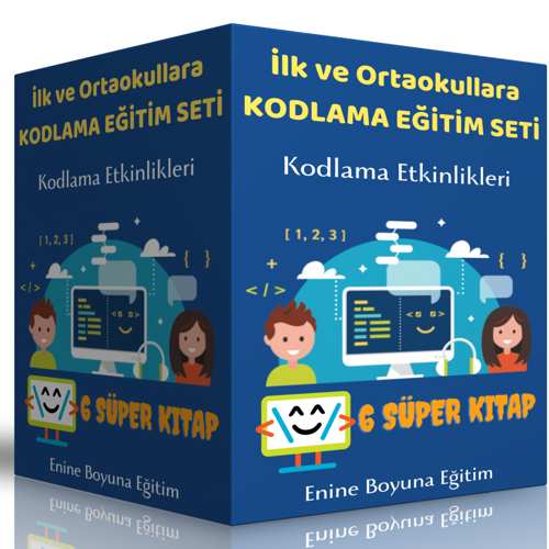 İlk Ve Ortaokullara Kodlama Eğitim Seti - Enine Boyuna Eğitim