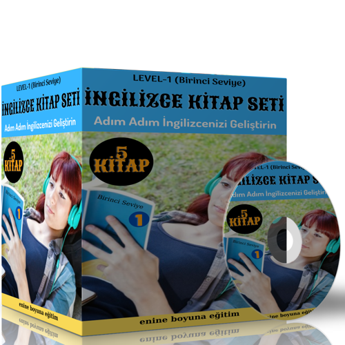 İngilizce Hikaye Seti Level-1 (5 Kitap Cdli) - Enine Boyuna Eğitim