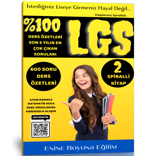 Lgs Hazırlık Seti (2 Spiralli Kitap) - Enine Boyuna Eğitim