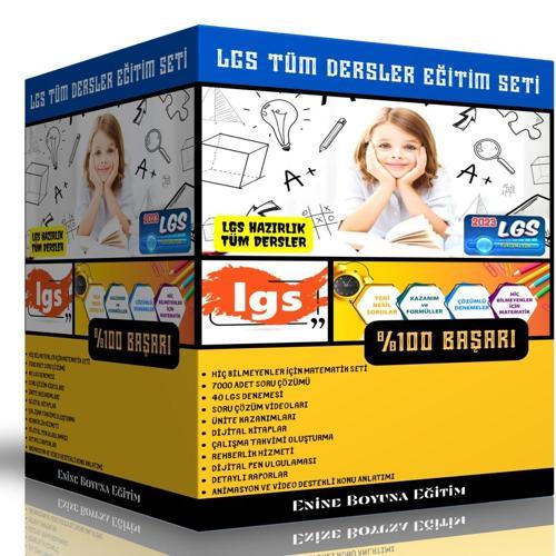 Lgs Tüm Dersler Eğitim Seti (Dijital-Online) - Enine Boyuna Eğitim