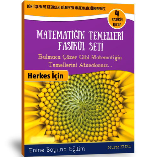Matematiğin Temelleri Fasikül Seti (4 Kitap) - Enine Boyuna Eğitim