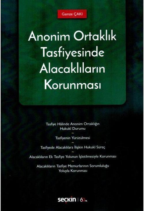 Anonim Ortaklık Tasfiyesinde Alacaklıların Korunması