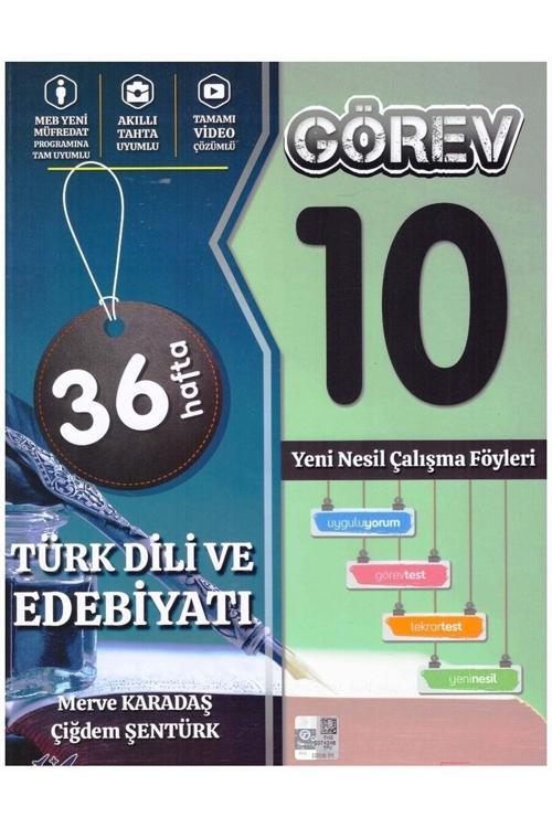 Armada 10. Sınıf Türk Dili Ve Edebiyatı Görev Çalışma Föyleri - Armada Yayınları