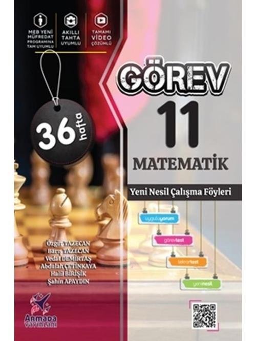 Armada 11.Sınıf Görev Matematik Yeni Nesil Çalışma Föyleri (36 Hafta) - Armada Yayınları