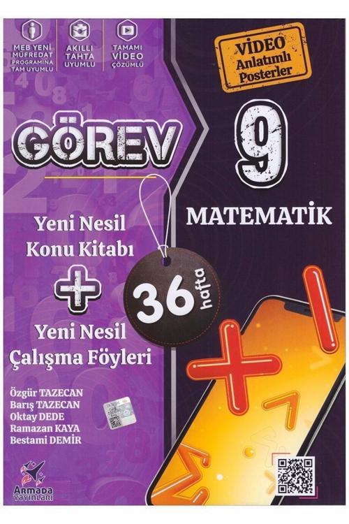 Armada 9.Sınıf Görev Matematik Konu+Çalışma Föyleri - Armada Yayınları