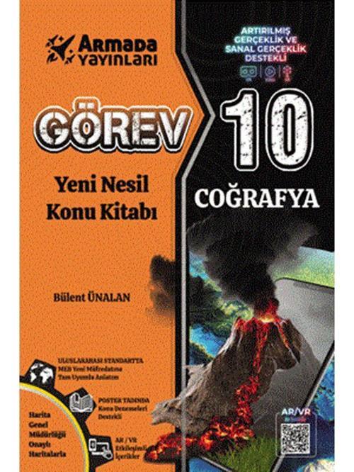 Armada Görev 10.Sınıf Coğrafya Yeni Nesil Konu Kitabı - Armada Yayınları