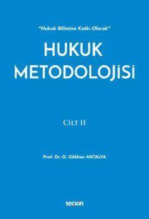Hukuk Metodolojisi Cilt: 2
