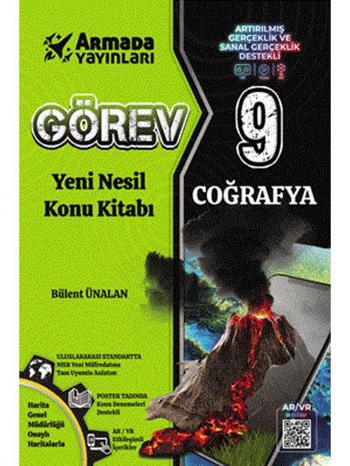Armada Görev 9.Sınıf Coğrafya Yeni Nesil Konu Kitabı - Armada Yayınları