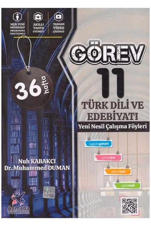 Nitelik 11.Sınıf Görev Türk Dili Ve Edebiyatı Çalışma Föyleri - Armada Yayınları