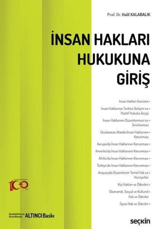 İnsan Hakları Hukukuna Giriş
