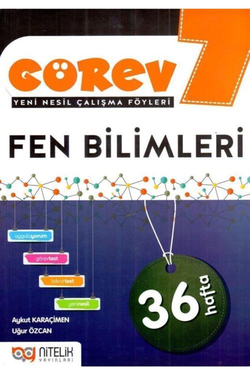 Nitelik 7. Sınıf Fen Bilimleri Görev Yeni Nesil Çalışma Föyleri - 
