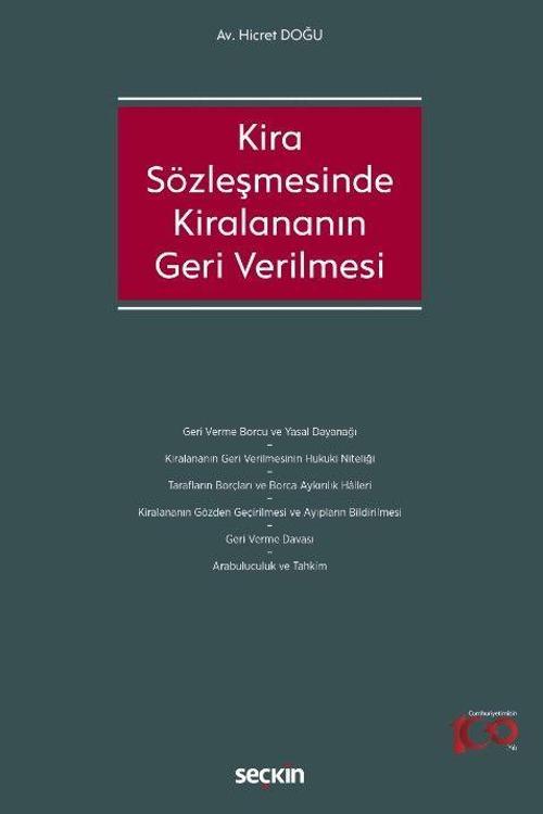 Kira Sözleşmesinde Kiralananın Geri Verilmesi