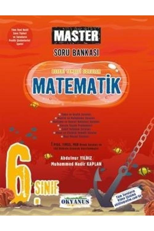 2023 6. Sınıf Master Matematik Soru Bankası - Okyanus Yayıncılık