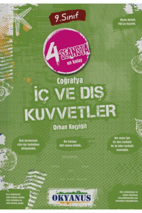 9.Sınıf 4 Seansta En Kolay Iç Ve Dış Kuvvetler - Okyanus Yayıncılık