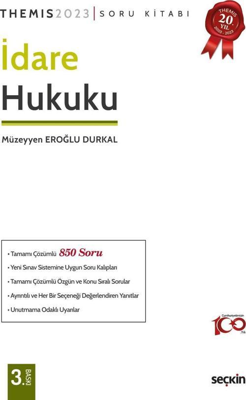 THEMIS - İdare Hukuku Soru Kitabı Tamamı Çözümlü