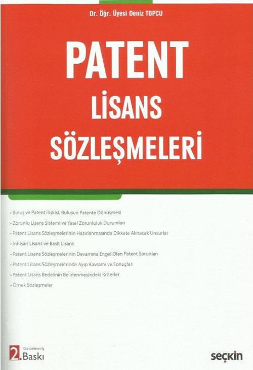 Patent Lisans Sözleşmeleri
