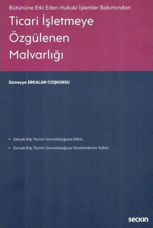Ticari İşletmeye Özgülenen Malvarlığı