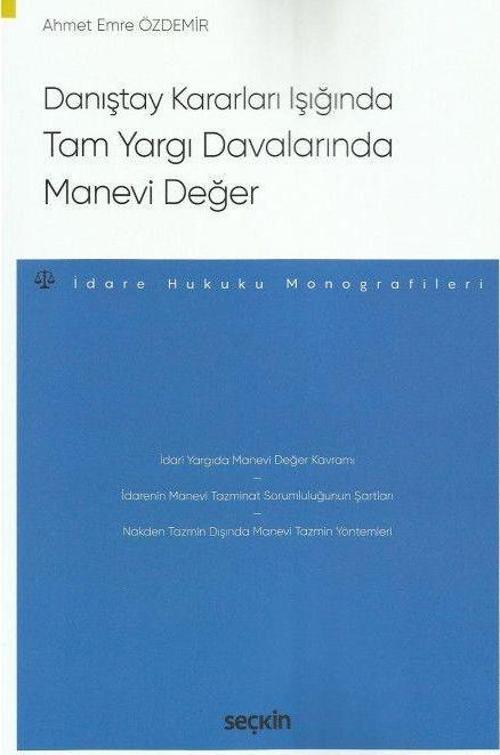 Tam Yargı Davalarında Manevi Değer
