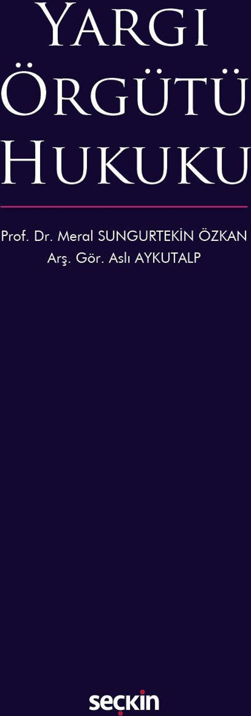 Yargı Örgütü Hukuku