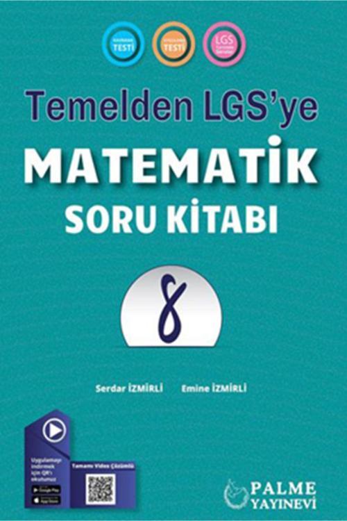 8. Sınıf Lgs'Ye Matematik Temelden Soru Bankası - Palme Yayınları