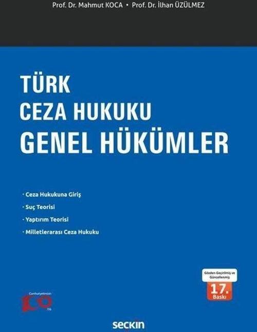 Türk Ceza Hukuku Genel Hükümler