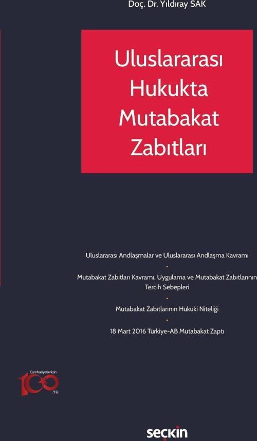 Uluslararası Hukukta Mutabakat Zabıtları