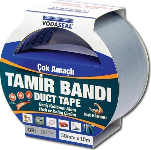 Çok Amaçlı Tamir Bandı 50 mm x 10 mt Gri Suya Dayanıklı
