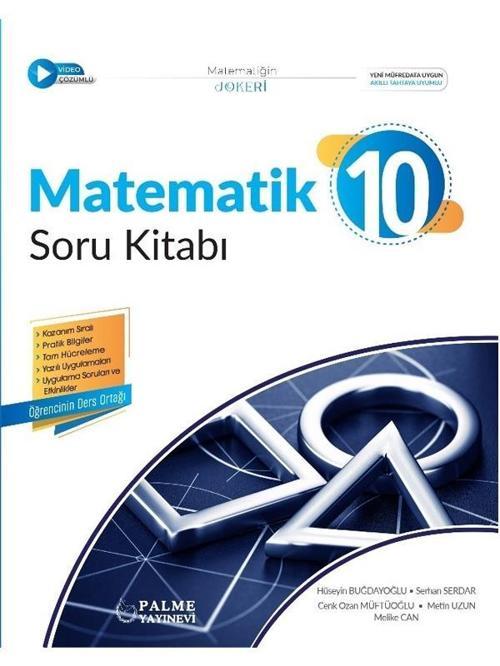 Palme Joker 10.Sınıf Matematik Soru Kitabı *Yeni* - Palme Yayınları