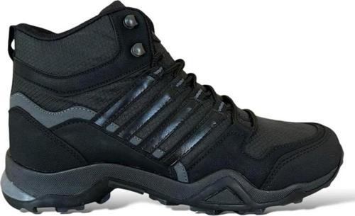 Erkek Outdoor Bot Hafif Ortopedik Termal Astarlı Kışlık  Kaymaz Taban  Suya Dayanıklı 4010-116-0007 Siyah-42