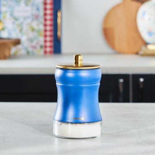 Blue Berry Vakumlu Cam Saklama Kabı S