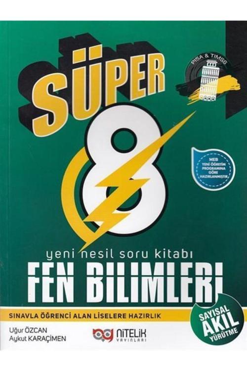 Nitelik 8.Sınıf Yeni Nesil Süper Fen Bilimleri Soru Kitabı - 
