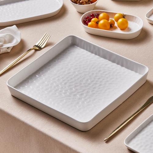 x Refika Bembeyaz Servis Tabağı 27 cm