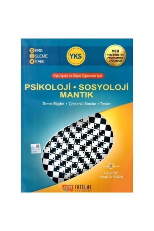 Nitelik Yks Psikoloji Sosyoloji Mantık Ders Işleme Kitabı -